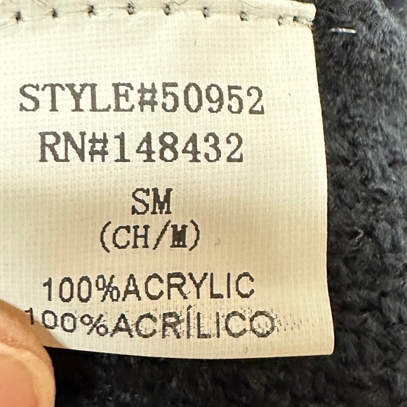 Becool black Long Sleeve Open Cardigan Knit Sweater Sz S/M, GUC - Picture 4 of 5